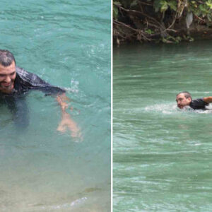 sulama kanalindan tehlikeli olmasina ragmen vazgecemiyorlar adanada sicak havaya boyle cozum buldular tYuuAKg2