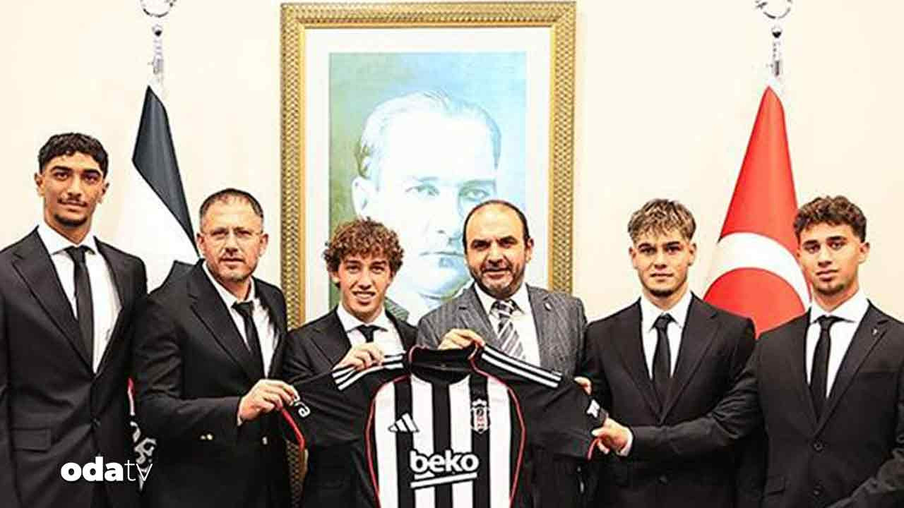 besiktasta dort genc futbolcuyla profesyonel sozlesme imzalandi UsRmqitv
