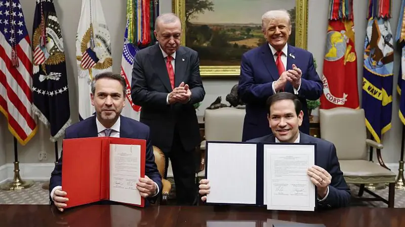 Nükleer enerji anlaşması imzalandı.