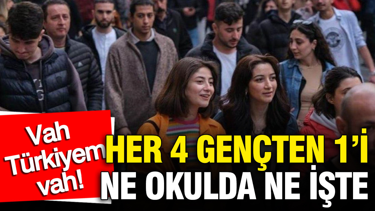 TÜİK Verilerine Göre: Her Dört Gençten Biri İşsiz!