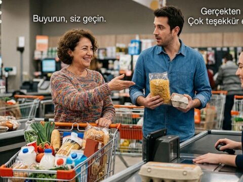 Psikolojiye gore markette onunuze birinin gecmesine izin veriyorsaniz sadece nazik degilsiniz vBI8JUmI