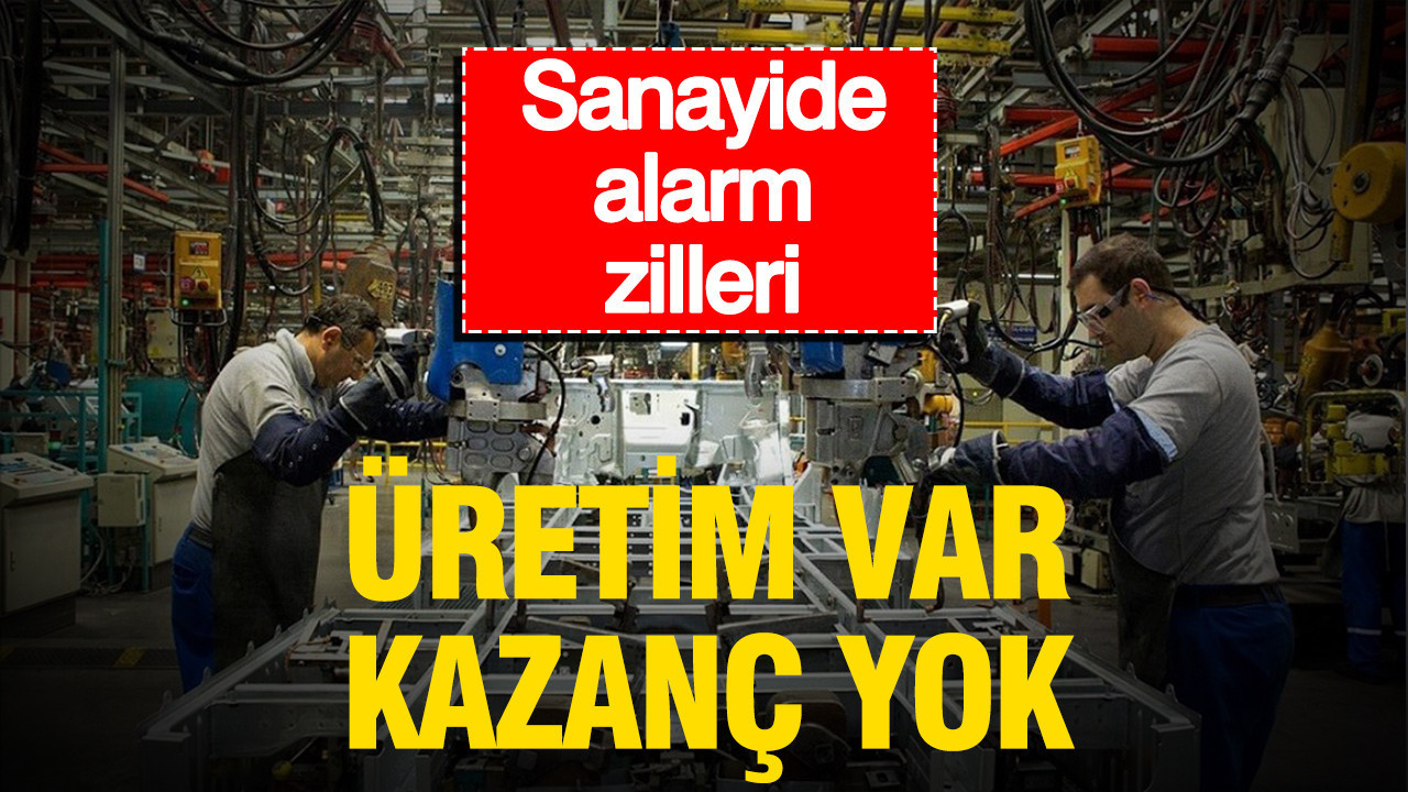 Sanayide alarm zilleri uretim var kazanc yok t5LgtLqb